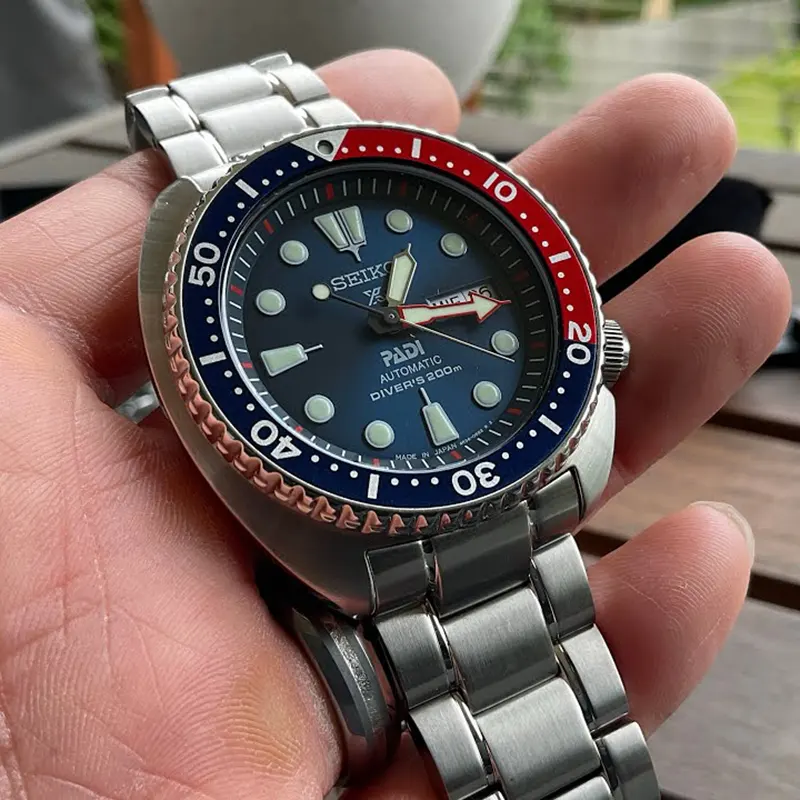 Seiko Prospex Pepsi Sea Padi Blue Dial Men's Watch- SRPE99K1